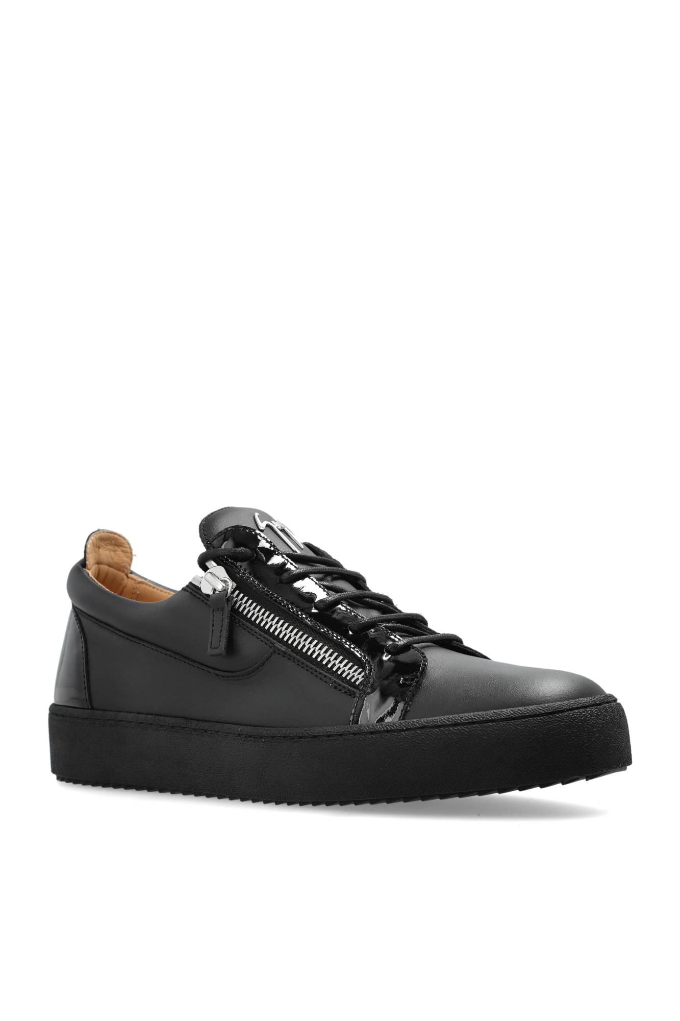 スニーカー GIUSEPPE ZANOTTI Men Sneakers RU00011003 Black FRANKIE - Low top sneakers - Black | Giuseppe Zanotti - USA